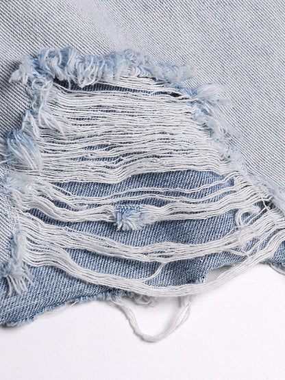 PLUS SIZE CASUAL STRAIGHT LEG JEANS