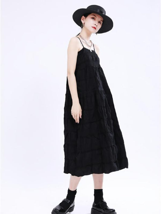 New Casual Sleeveless Suspender Dress