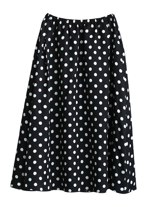 Vintage Versatile Polka Dot Skirt