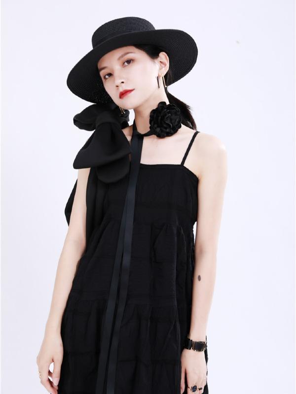 New Casual Sleeveless Suspender Dress