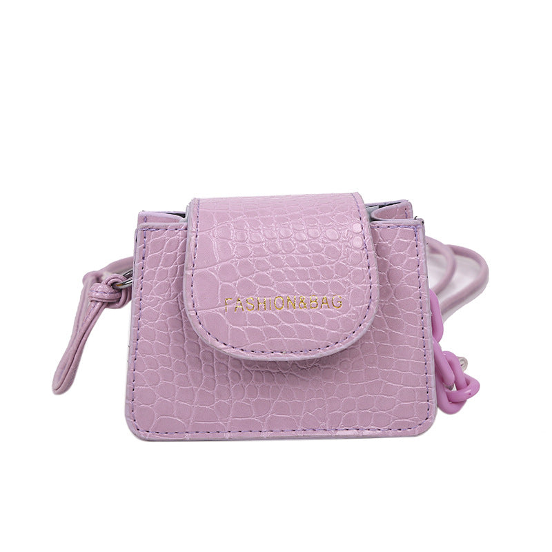 Acrylic chain bag texture shoulder bag