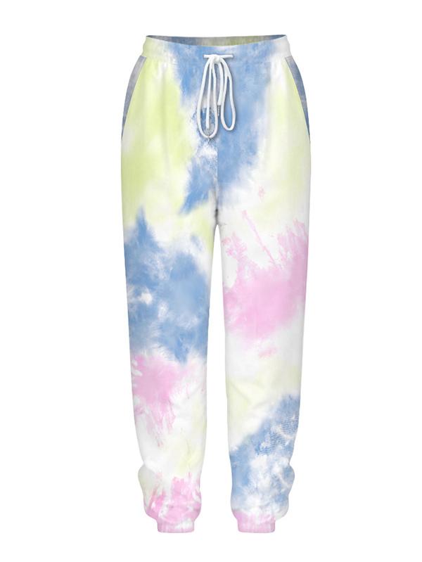Casual Loose Tie-Dyed Pants