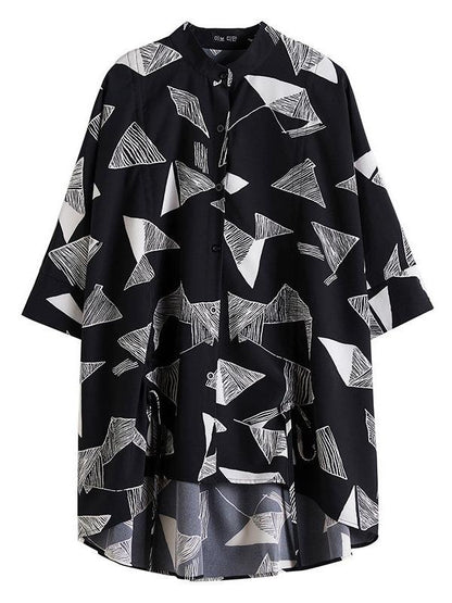 Artistic Drawstring Elasticity Batwing Sleeve Shirt Blouse Tops