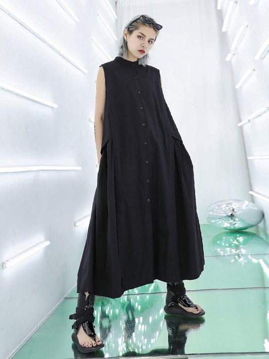 Elegant Casual Sleeveless Long Dress