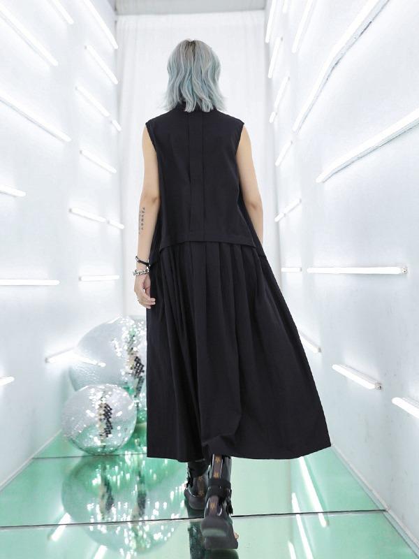 Elegant Casual Sleeveless Long Dress