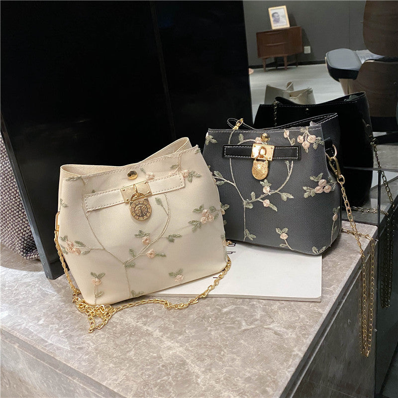 bucket bag small fresh bag