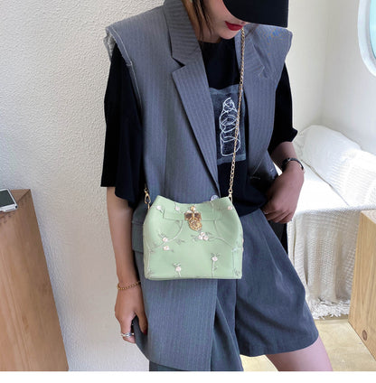 bucket bag small fresh bag