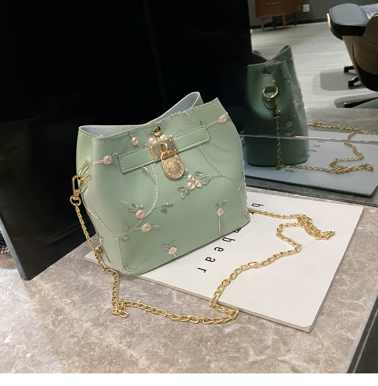 bucket bag small fresh bag