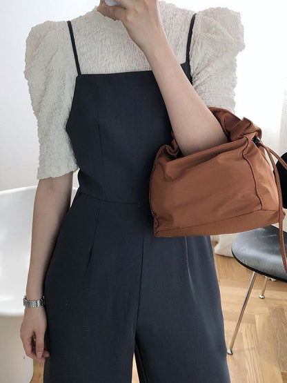 Casual Slip Wide-Leg Jumpsuits