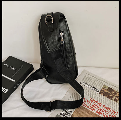 Chest bag shoulder bag casual men's i stiletto bag