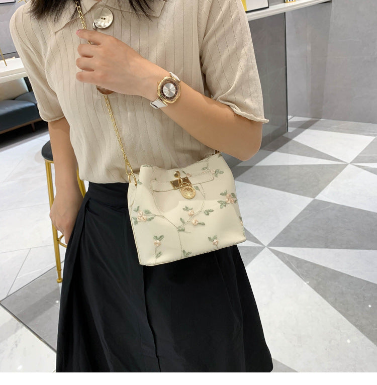 bucket bag small fresh bag