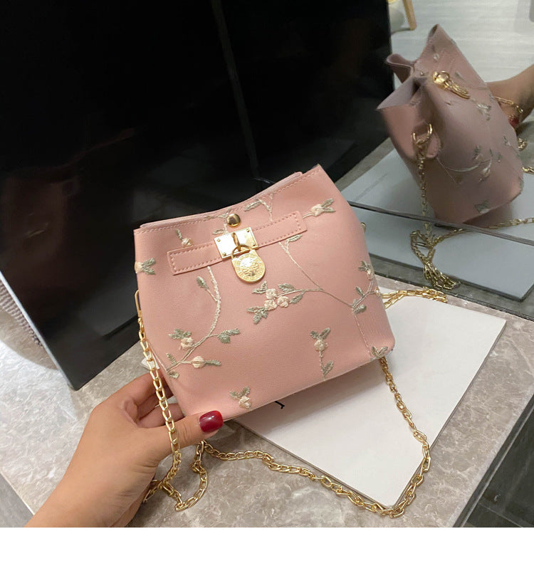 bucket bag small fresh bag