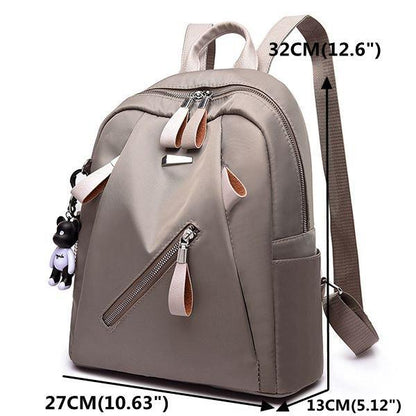 Women Casual Oxford Backpack Multi-function Shoulder Bag