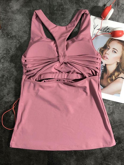 Quick-Dry Solid Sports Tank