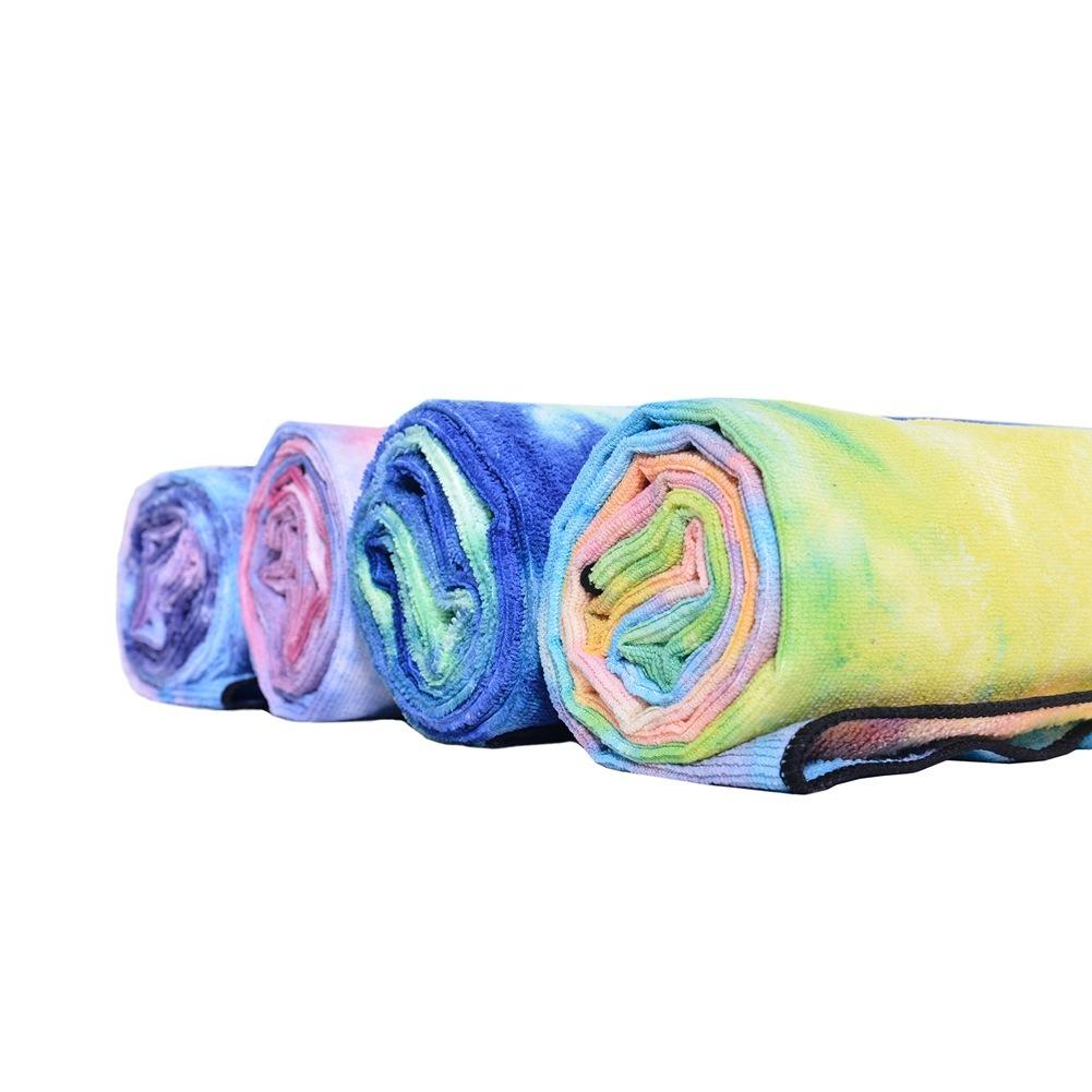 Sweat Anti-Slip Gym Pilates Portable Printing Sports Yoga Towel