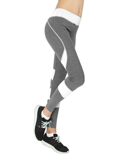 Split-joint Elastic Wrap Yoga Leggings