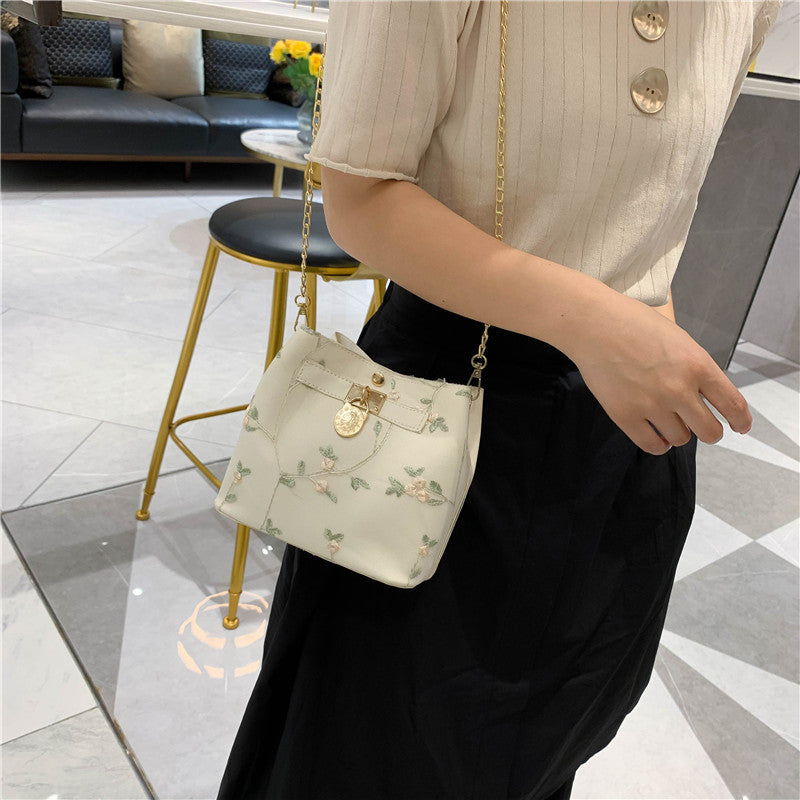 bucket bag small fresh bag