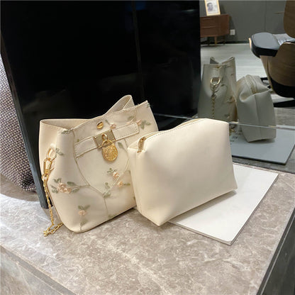 bucket bag small fresh bag