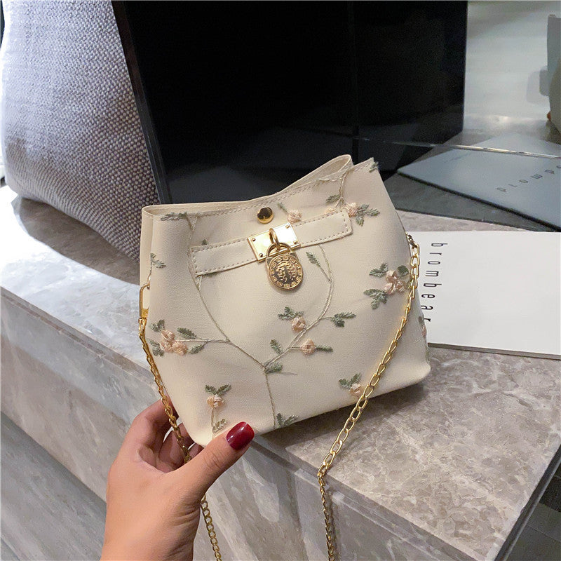 bucket bag small fresh bag