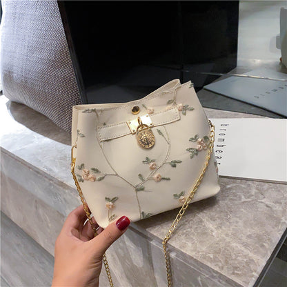 bucket bag small fresh bag