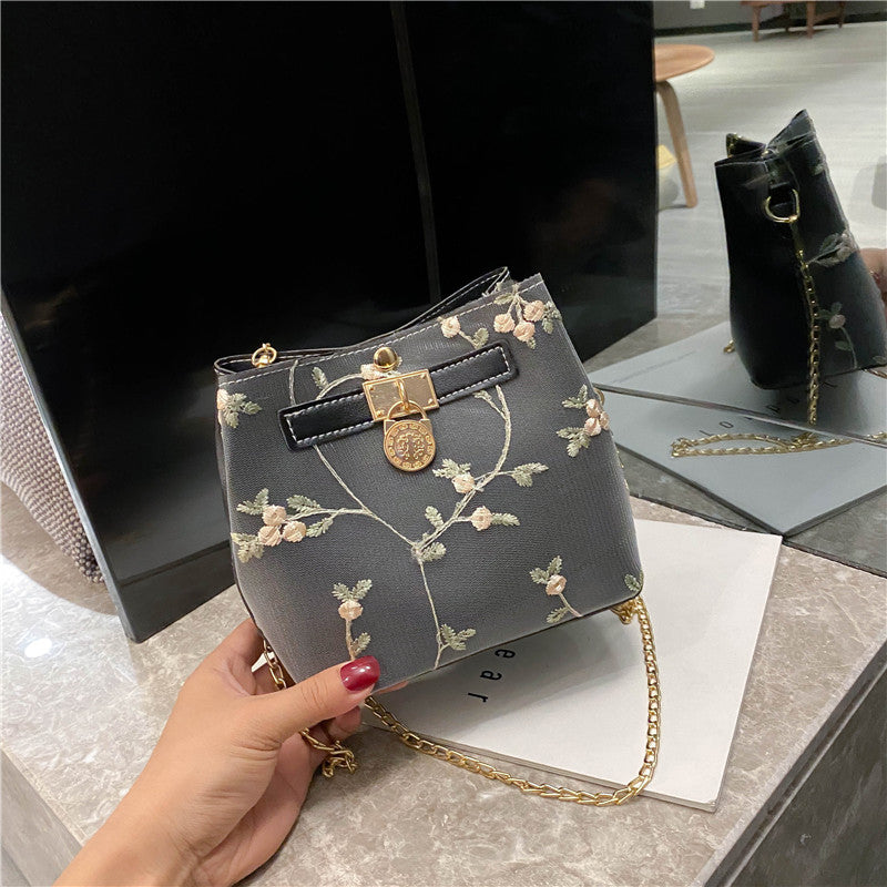 bucket bag small fresh bag