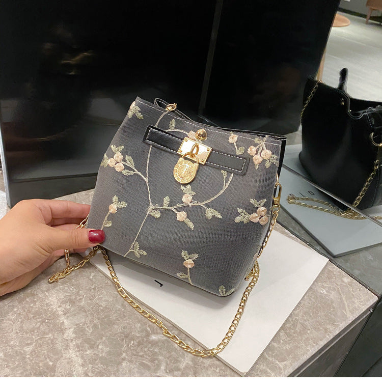 bucket bag small fresh bag