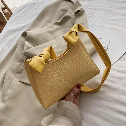 Alligator shoulder bag