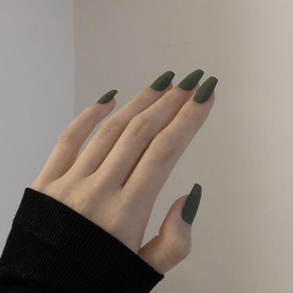 Frosted short Ballet PRESS ON NAILS