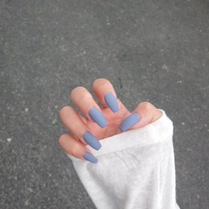 Frosted short Ballet PRESS ON NAILS