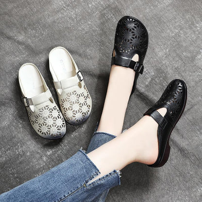 Hollow Out Comfortable Flat Slipper