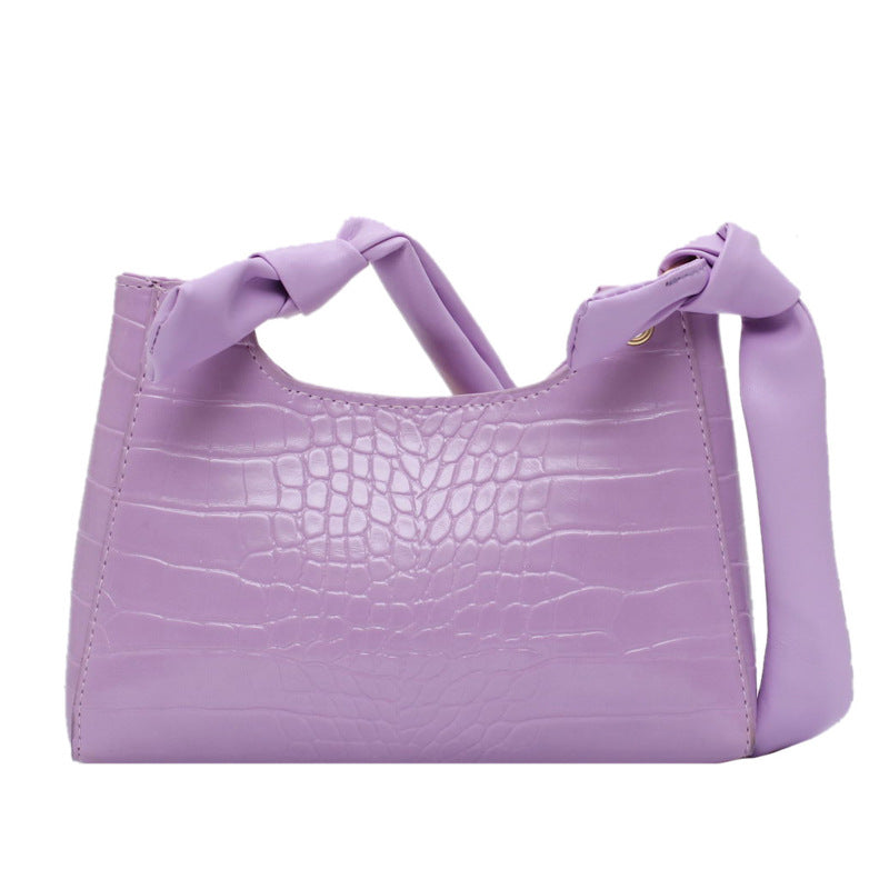 Alligator shoulder bag