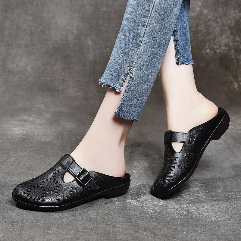 Hollow Out Comfortable Flat Slipper