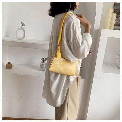Alligator shoulder bag