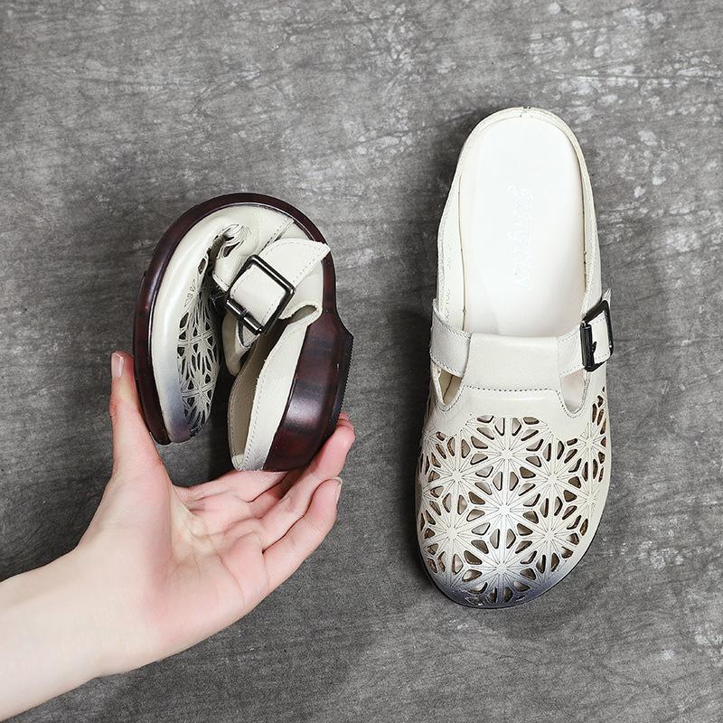 Hollow Out Comfortable Flat Slipper