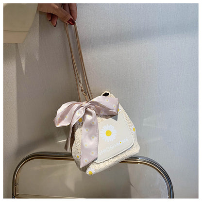 Fashion woven straw bag