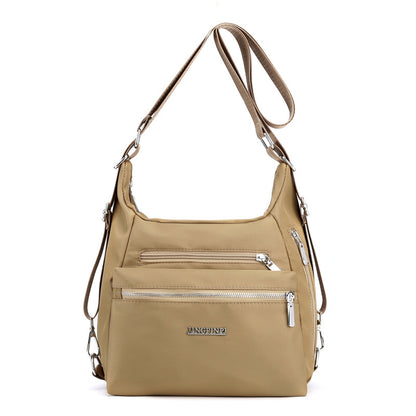 2020 new nylon waterproof large capacity messenger bag multi-functional single shoulder double shoulder lightweight one shoulder bag