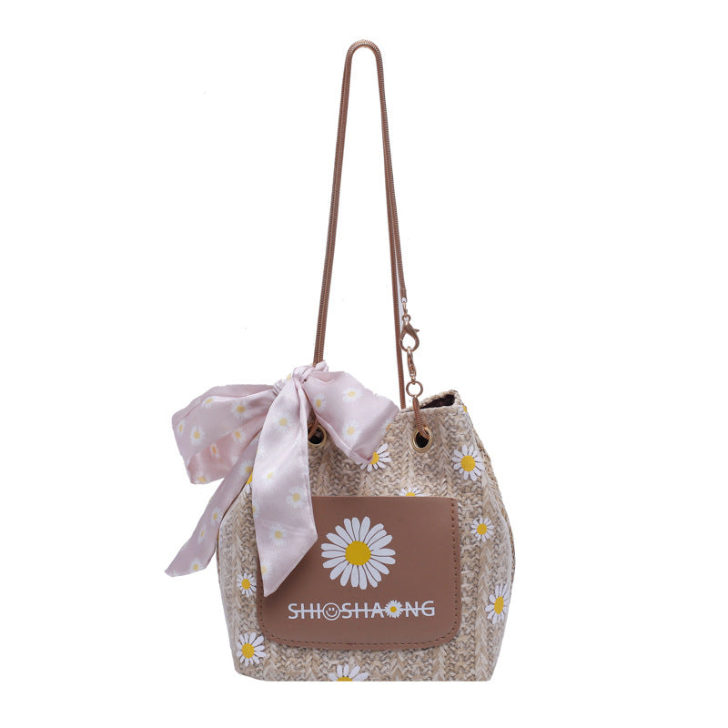 Fashion woven straw bag