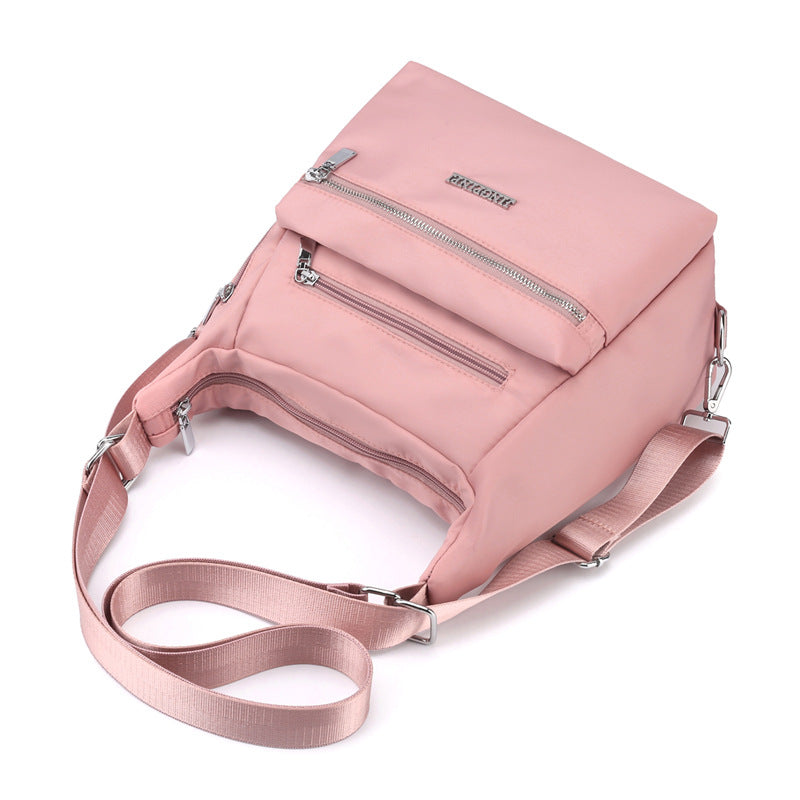 2020 new nylon waterproof large capacity messenger bag multi-functional single shoulder double shoulder lightweight one shoulder bag