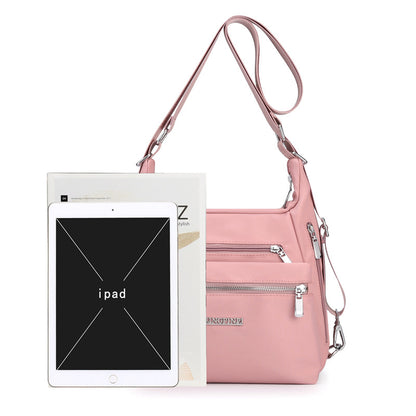2020 new nylon waterproof large capacity messenger bag multi-functional single shoulder double shoulder lightweight one shoulder bag