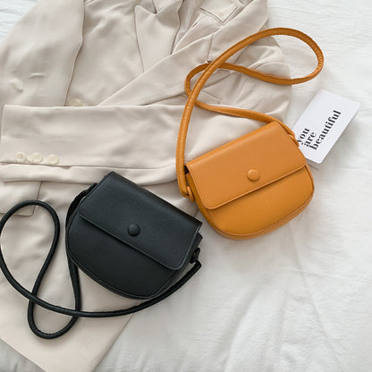 Semi-round bag one-shoulder stiletto bag