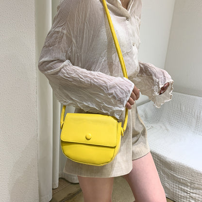 Semi-round bag one-shoulder stiletto bag
