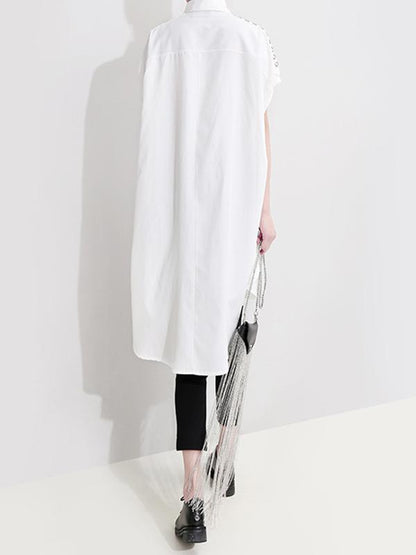 Loose Swallow Tail Shirt
