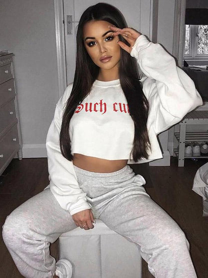 Fashion Street Casual Sweat Shirts