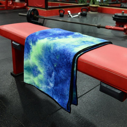 Sweat Anti-Slip Gym Pilates Portable Printing Sports Yoga Towel