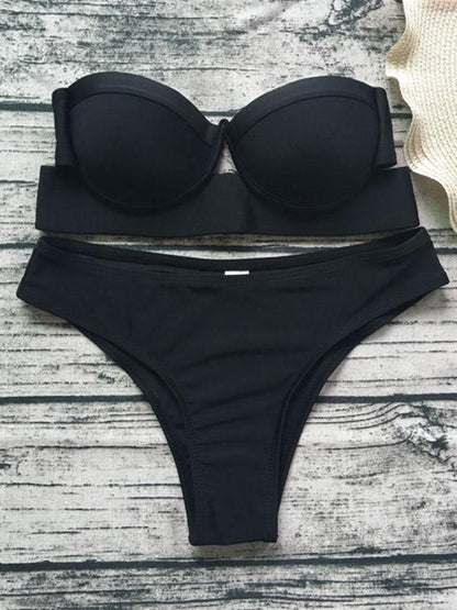 Sexy Two-pieces Bikinis Swimwear