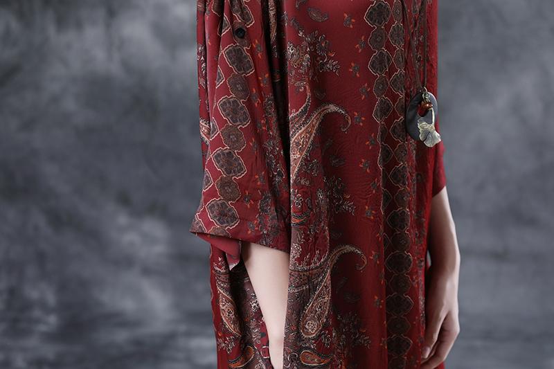 Summer Short Sleeve Floral Pocket Dress