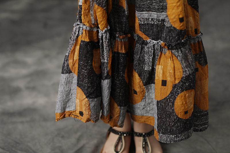 Retro Summer Lacing Suspender Dress