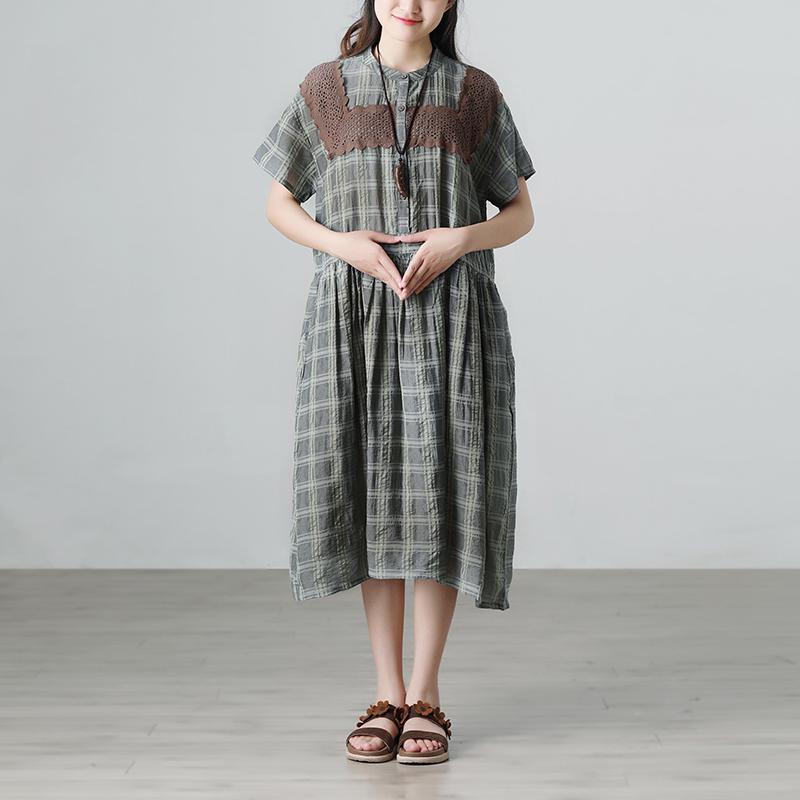 Summer Loose Short Sleeve Casual Dresses For Women