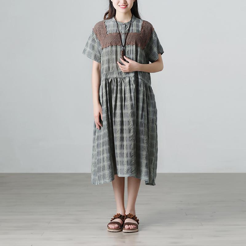 Summer Loose Short Sleeve Casual Dresses For Women