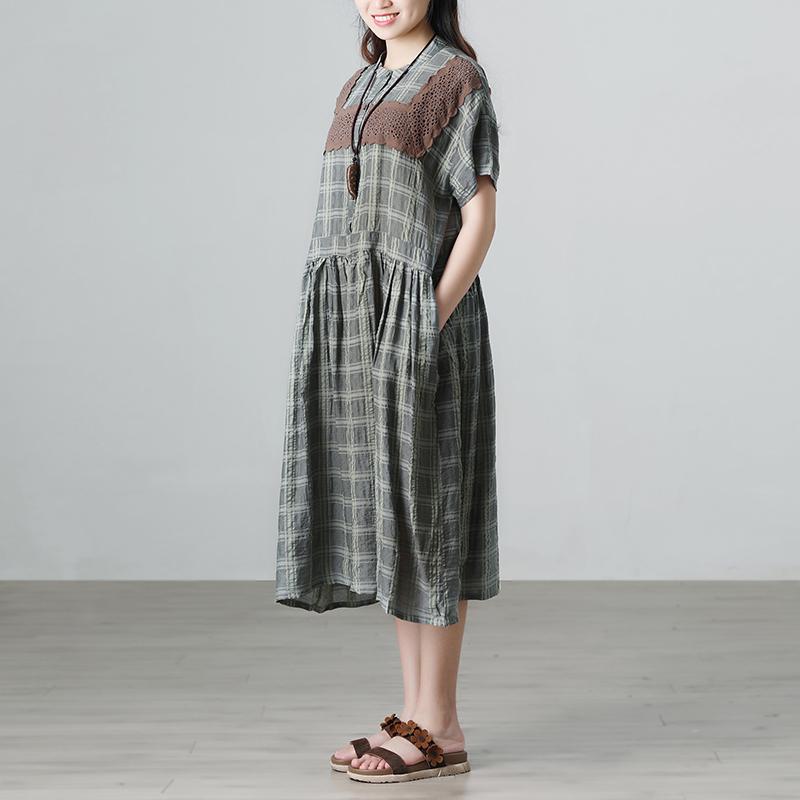 Summer Loose Short Sleeve Casual Dresses For Women